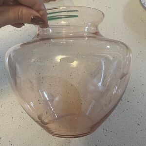 Elegant Pink Depression Glass Set